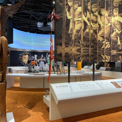 A display at the National Museum of Prehistory, Taiwan, 2025. Credit: Sophie McIntyre.